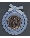 4.25" BLUE CRADLE MEDAL - 43082