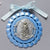 4.25" BLUE CRADLE MEDAL - 43082