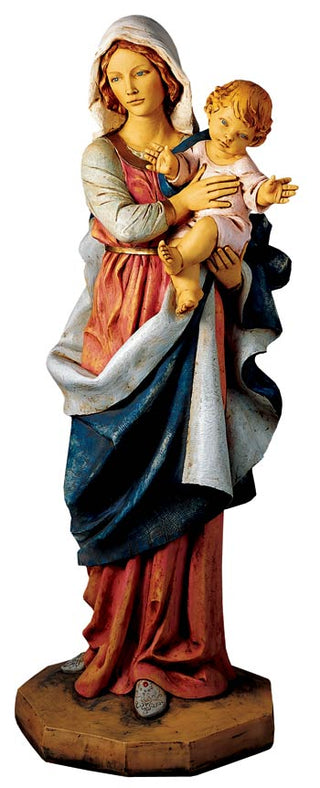 43118 20" MADONNA AND CHILD STATUE