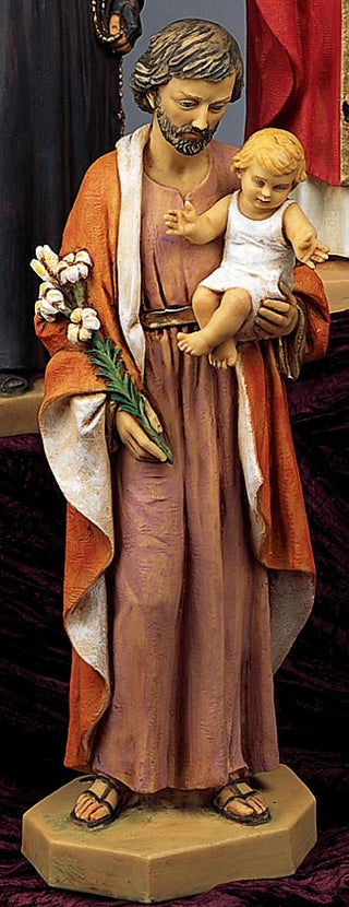 43193 20"JOSEPH W/CHILD STATUE