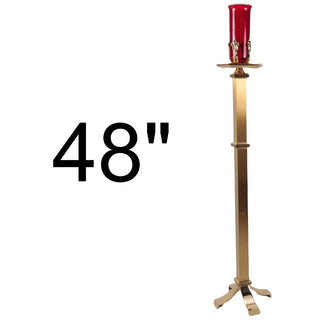 Standing Sanctuary Lamp - 48" Height - 44SSL14-48