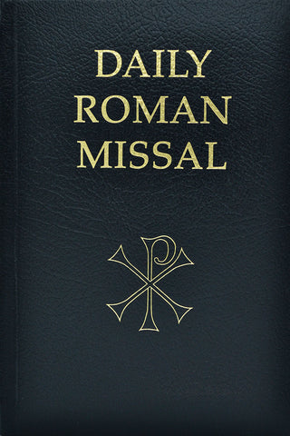 Daily Roman Missal, 7th Ed., Standard Print (Bonded Leather, Black) - 9781936045587