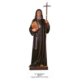 455 St Benedict Statue