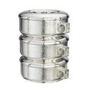 Talon Texture Stacking Ciboria Set - 3pc. - 460S-SET