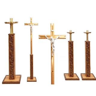 Processional Cross and Candlesticks