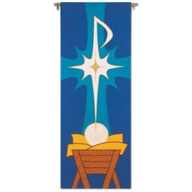 Holy Manger Banner - 4738B