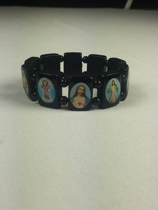 48-001-bk Saint Bracelet