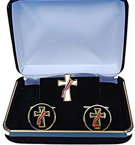 482-C Deacon Cuff Link Set