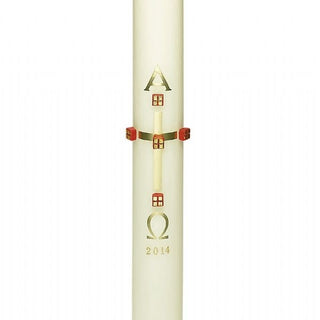 51% Paschal Candle 2-1/2 x 44 A-O-N Fd - 11A4