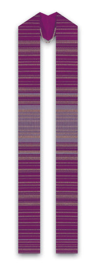 Purple Overlay Stole-SLB50-19P