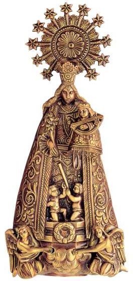 VIRGIN OF THE ABANDONED 17 5/16"X7 1/2" - 5029