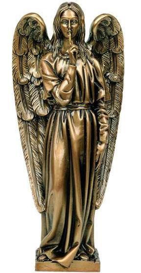 ANGEL OF SILENCE 34X14 CM - 5044