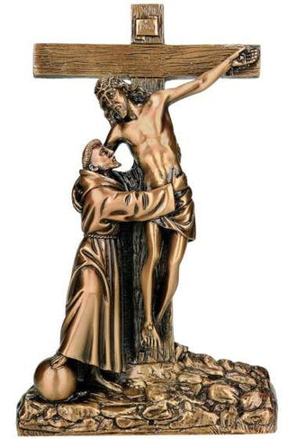 ST. FRANCIS WALL RELIEF 14 3/16"X4 3/4" - 5080CSG