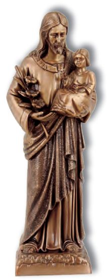 SAN JOSE AC. BRONCE 60 CM. - 5122