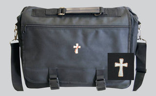 BLACK DEACON OR CLERGY BRIEFCASE - 5213-5214-BRIEFCASE