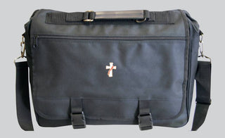 BLACK DEACON OR CLERGY BRIEFCASE - 5213-5214-BRIEFCASE