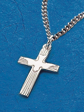 Sterling Silver Holy Spirit Pendant - 52209