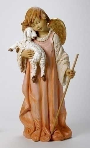 52339 50" LITTLE SHEPHERD ANGEL FIGURE