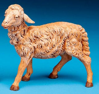 52936 12" SHEEP WITH STRAIGHT HEAD FIGURE