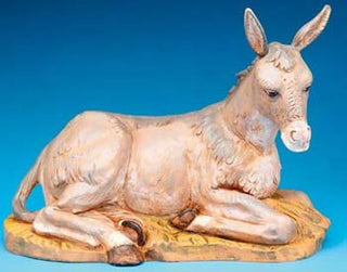 53733 18" SEATED DONKEY FIGURE