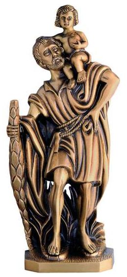 ST. CHRISTOPHER 15"X5 7/8" - 5394