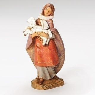 54079 - 5" EMMA SHEPHERDESS WITH LAMB