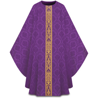 GOLD BROCADE OPHREY CHASUBLE - 5419-CHASUBLE