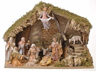 54490 Figure Set With Italian Stable