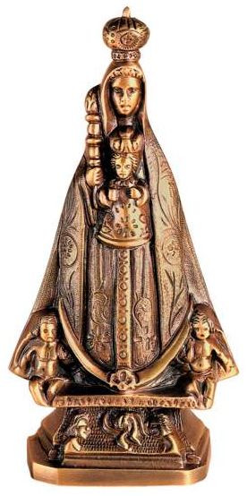 EMBLEM VIRGIN OF BEGONA WALL RELIEF - 5576
