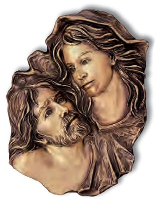 PIETA WALL RELIEF 20"X15 3/8"