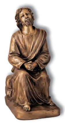 CHRIST SITTING 20 7/8" - 5592
