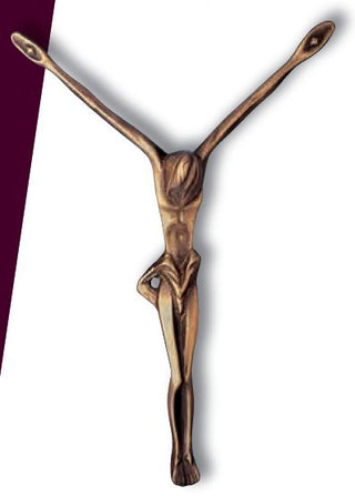 CRUCIFIX 9 13/16" (25CM) BRONZE - 5600