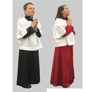 Altar Server Cassock - Red or Black