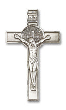 Sterling St. Benedict Pendant-5638SS/24S