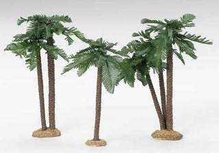 56830 Palm Tree Set, 3 Pc, for 7.5" Fontanini