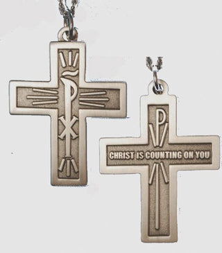 P-09 Chi-Rho Emmaus Cross
