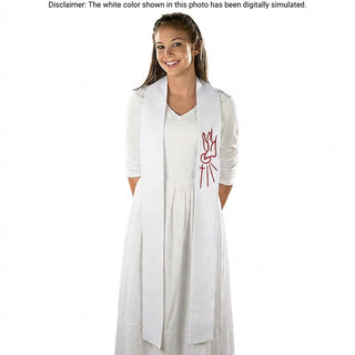 Keepsake Confirmation Stoles - Felt - 4" W x 90" L - KCS-MR