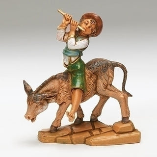 Dominic Boy with Donkey 5" Scale - 59808