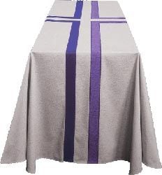 60-3447 Funeral Pall - Vitus Fabric Grey