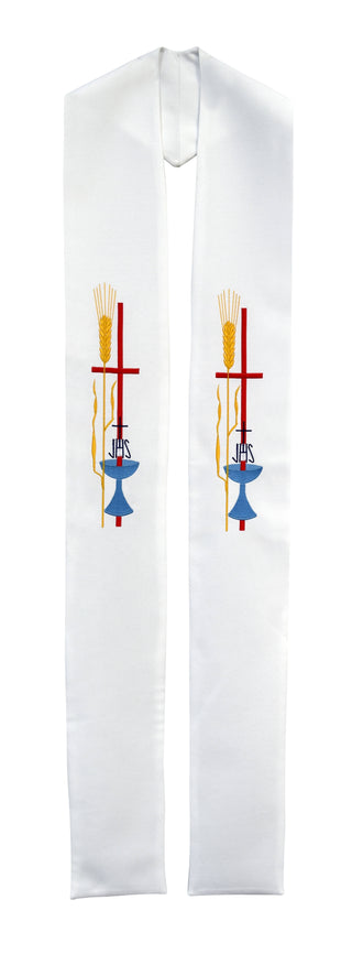 WHEAT EUCHARIST STOLE - 60-61-STOLE