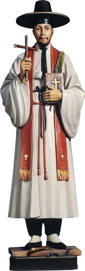 600/118 St Andrew Kim of Korea Statue