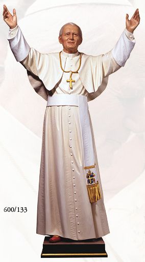 600-133 Pope John Paul II Statue