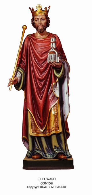St. Edward The Confessor Statue - 600-159