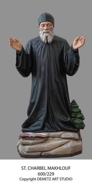 St. Charbel Statue - 600-229