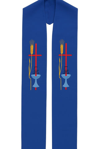 WHEAT EUCHARIST STOLE - 60-61-STOLE