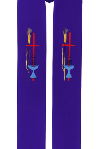 WHEAT EUCHARIST STOLE - 60-61-STOLE