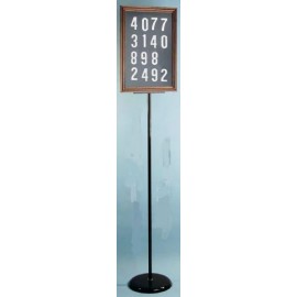 60HY80F Magnetic Floor/Wall Hymn Board