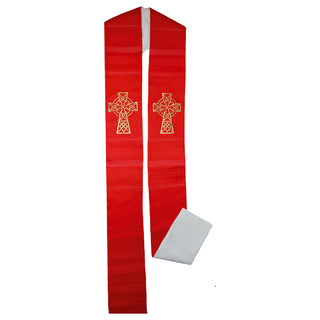 Clergy Stole - HBR610WH/RED