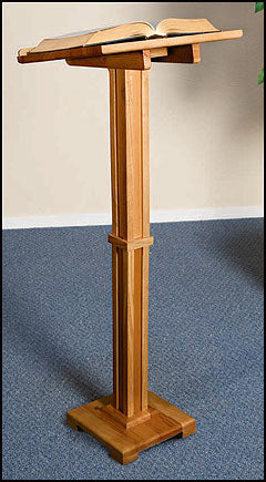 Standing Lectern Pecan Finish - RS61701NB