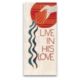 4490B Live in his love - Banner